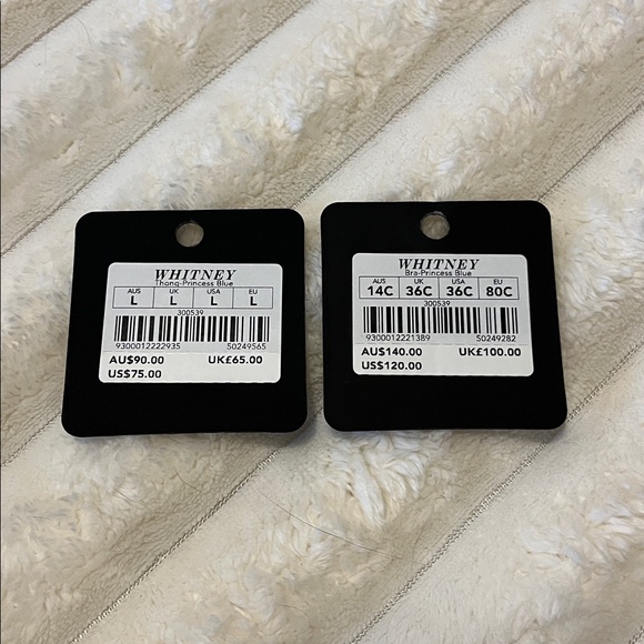 Honey Birdette “Whitney” Princess Blue Bra & Matching Thong Set! 💙 - Picture 14 of 14